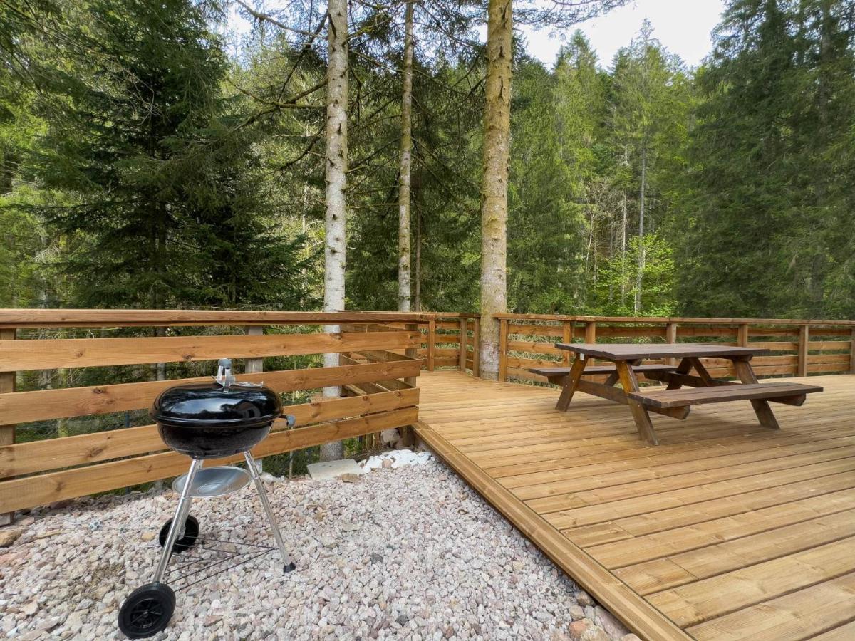 Le Refuge Perche Du Saut De La Bourrique Spa, Terrain Cloture Gerardmer Bagian luar foto