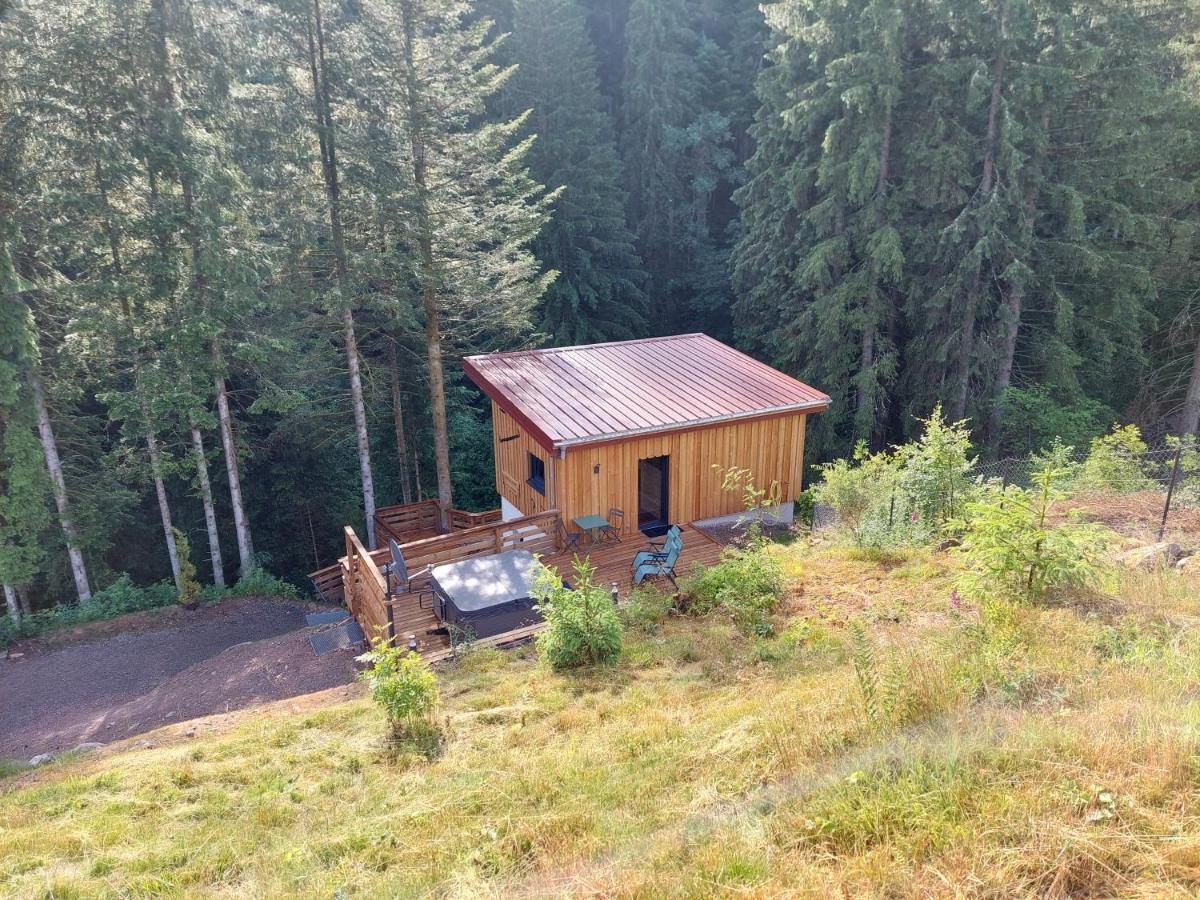 Le Refuge Perche Du Saut De La Bourrique Spa, Terrain Cloture Gerardmer Bagian luar foto